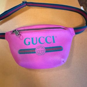 Pink Gucci Belt Bag Bumbag Small